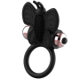 COQUETTE CHIC DESIRE - ANELLO CAZZO FARFALLA CON VIBRATORE NERO/ORO