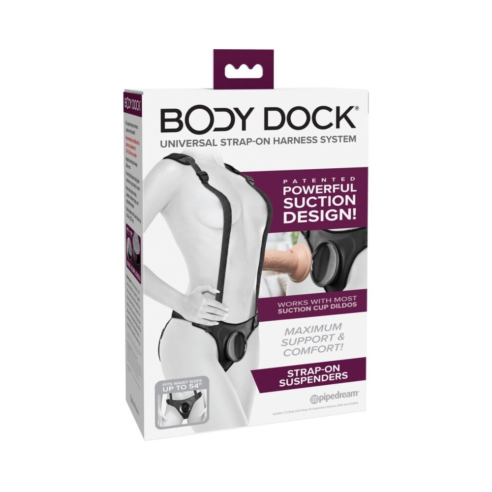 PIPEDREAMS - BODY DOCK BRETELLE STRAP-ON