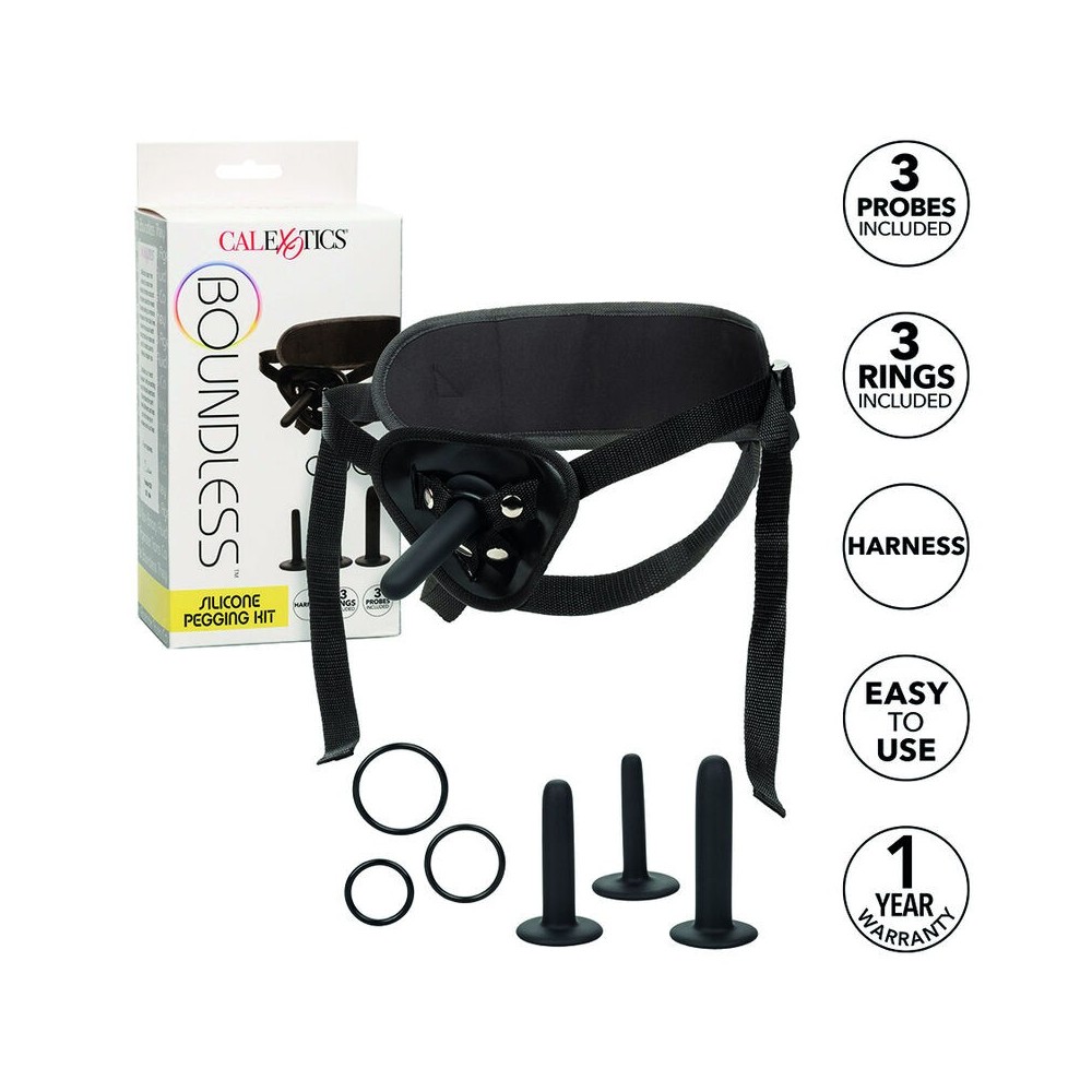 CALEXOTICS - BOUNDLESS KIT DE CHEVILLES EN SILICONE