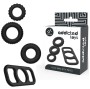 ADDICTED TOYS - CONJUNTO DE ANÉIS DE GALO 4 PEAS