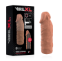 VIRILXL - MANGA EXTRA CONFORTO EXTENSOR DE PÊNIS V5 MARROM