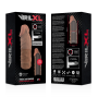 VIRILXL - MANGA EXTRA CONFORTO EXTENSOR DE PÊNIS V5 MARROM