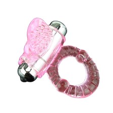 BAILE - SWEET ABS 10 RITMOS ANEL VIBRADOR ROSA ANEL PARA O PÊNIS