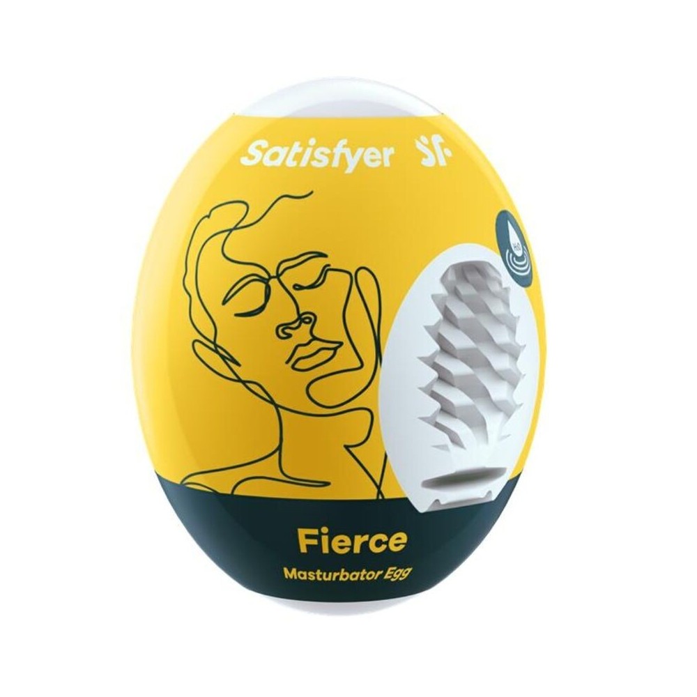 SATISFYER - OEUF DE MASTURBATEUR FIERCE