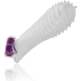 OHMAMA - TEXTURED PENIS SLEEVE WITH VIBRATING BULLET
