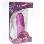 PINK ROOM - DAEL DILDO REALISTA ROXO 18,5 CM