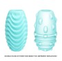 PRETTY LOVE - OEUF MASTURBATEUR DOUBLE FACE TURQUOISE