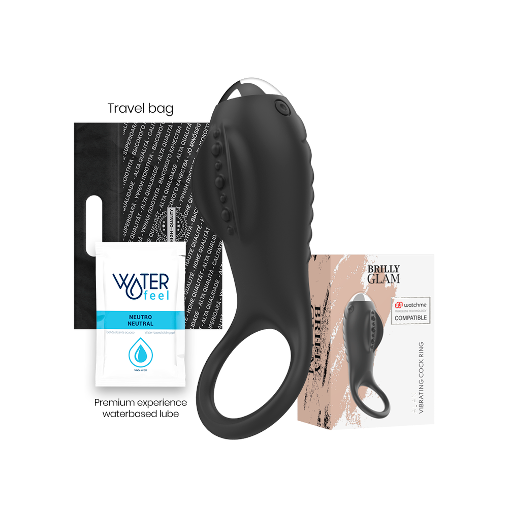 BRILLY GLAM - ALAN COCK RING WATCHME COMPATIBILE CON TECNOLOGIA WIRELESS