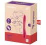 SATISFYER - ELASTIC JOY MULTI VIBRATOR RED