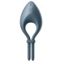 SATISFYER - BULLSEYE RING VIBRATOR APP GREY