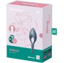 SATISFYER - BULLSEYE RING VIBRATOR APP GREY