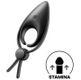 SATISFYER - VIBRATEUR ANNEAU SNIPER NOIR