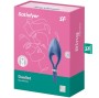 SATISFYER - VIBRADOR DE ANEL DUELISMO AZUL