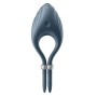SATISFYER - VIBRADOR DE ANEL DUELISMO CINZA