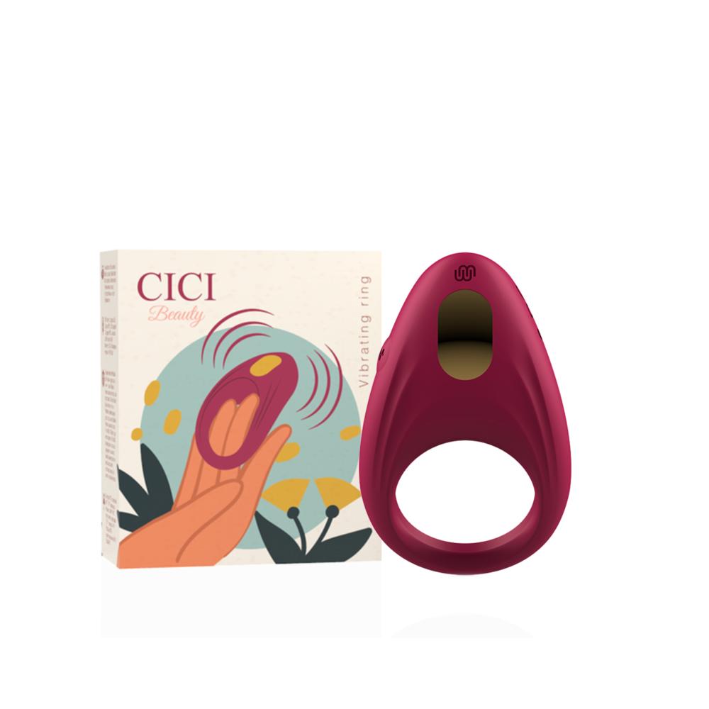 CICI BEAUTY - ANNEAU VIBRANT EN SILICONE PREMIUM
