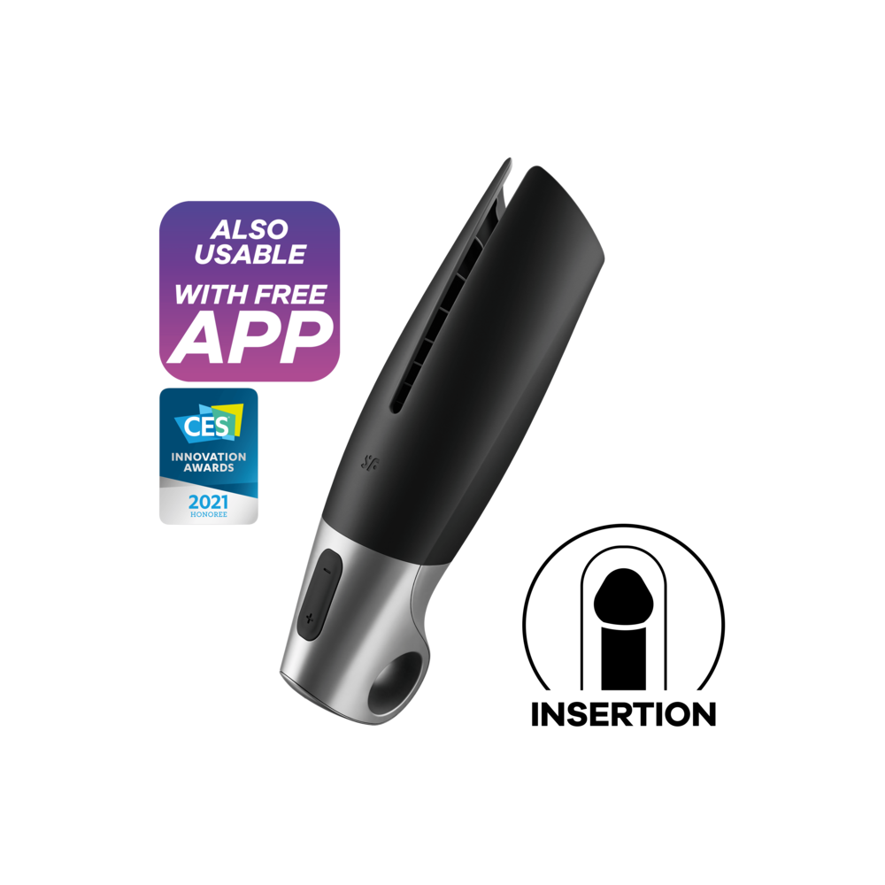 SATISFYER - MASTURBATORE POWER NERO