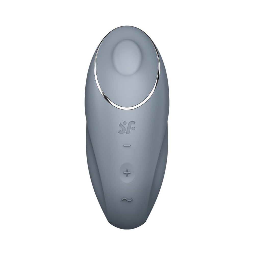 SATISFYER - TAP & CLIMAX 1 AUFLEGVIBRATOR GRAU