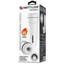 PRETTY LOVE - MASTURBATEUR HOMME MARISSA VIBRATION, CHALEUR, VOIX ET ASPIRATION