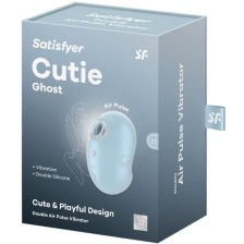 SATISFYER - CUTIE GHOST AUFLEGEVIBRATOR HELLBLAU