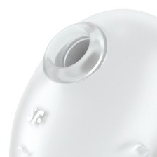 SATISFYER - CUTIE GHOST VIBRATEUR POSER BLANC