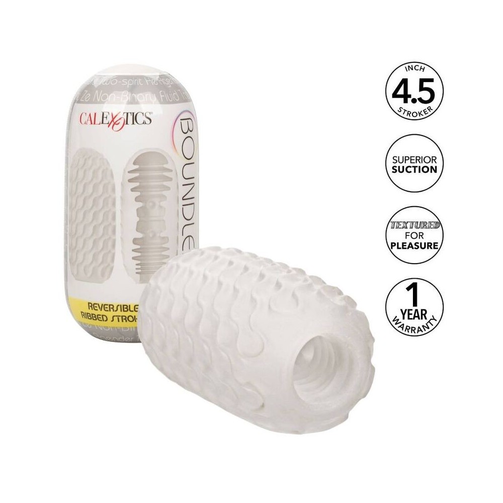 CALEXOTICS - REVERSIBLE RIBBED STROKER