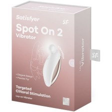 SATISFYER - SPOT ON 2 LAY-ON VIBRATOR WHITE