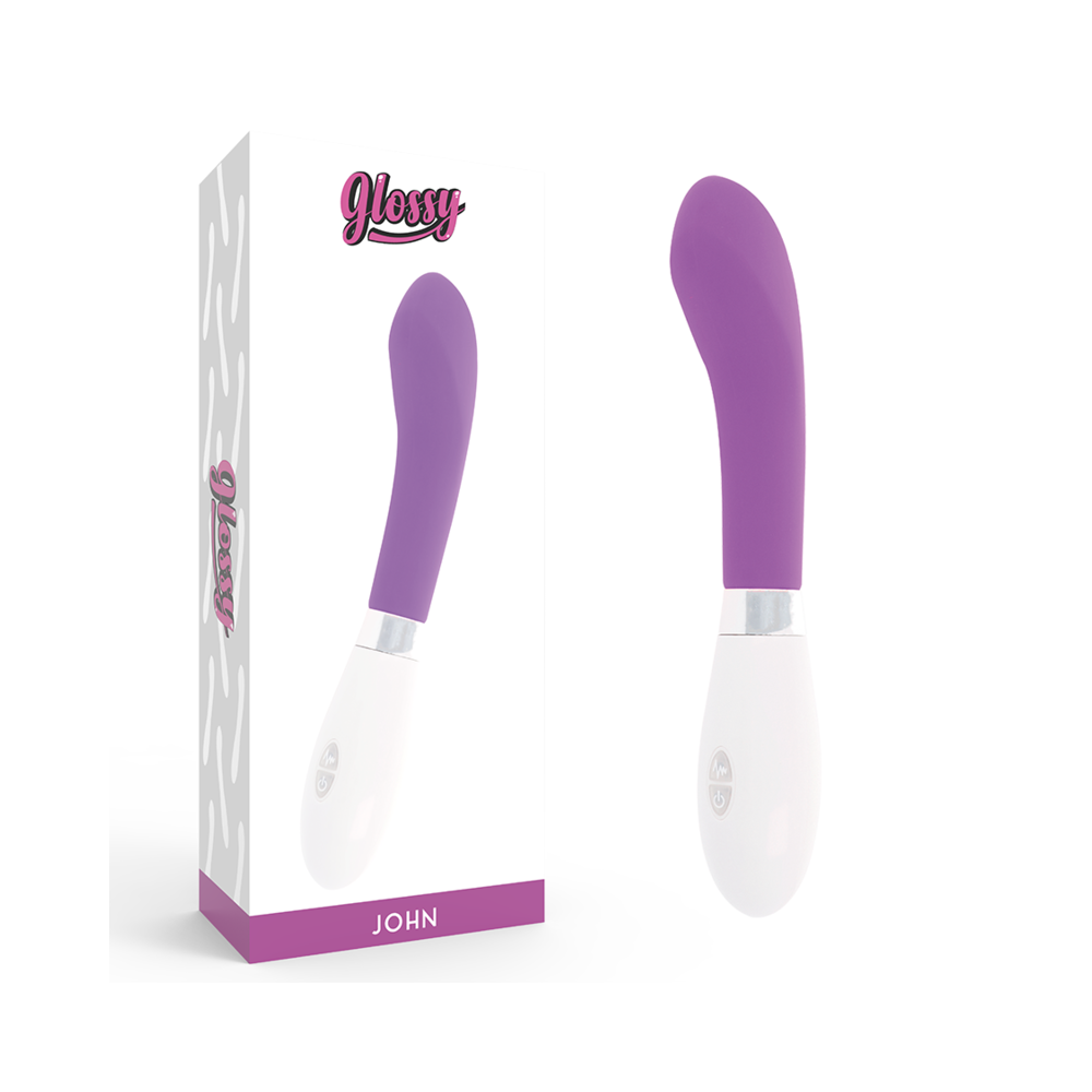 GLOSSY - JOHN VIBRADOR ROXO