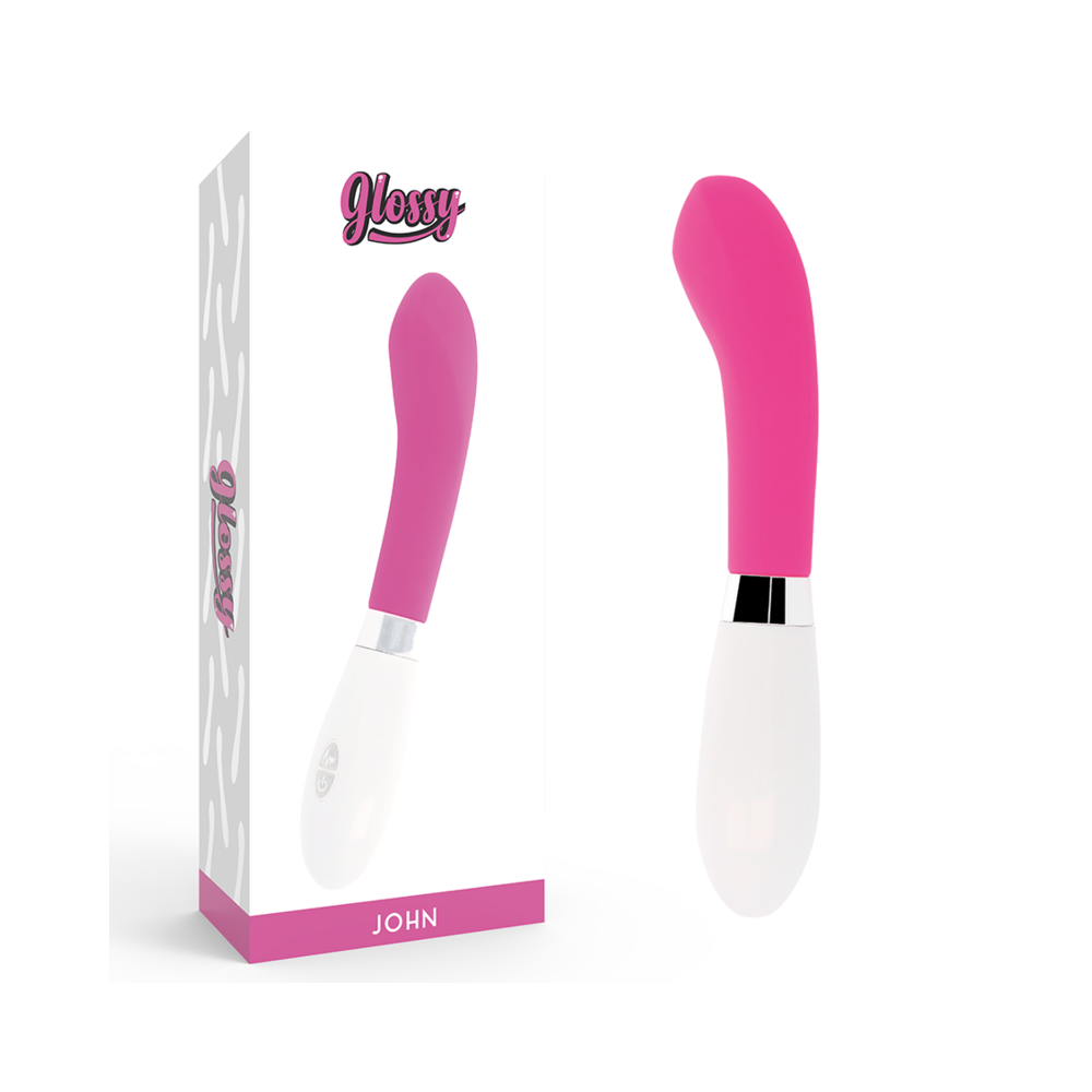 GLOSSY - JOHN VIBRATOR PINK