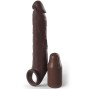 FANTASY X- TENSIONS - PIPEDREAMS VERLÄNGERUNG MIT RIEMEN 7 ZOLL BRAUN