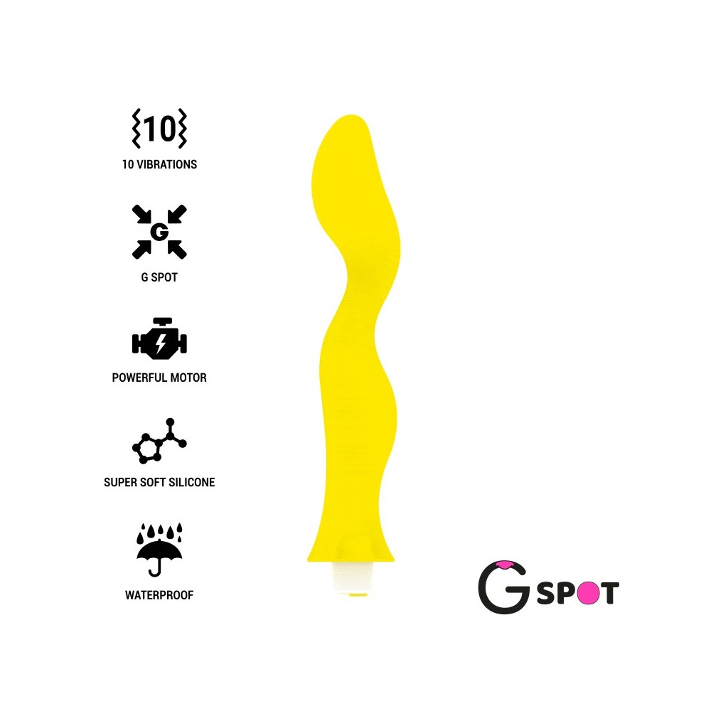 G-SPOT - VIBRATEUR GAVYN JAUNE