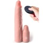 FANTASY X- TENSIONS - PIPEDREAMS HÜLLE 9 IN + 3 IN PLUG REMOTE SKIN
