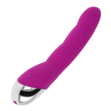 OHMAMA - 6 MODES AND 6 SPEEDS VIBRATOR - PURPLE 21.5 CM