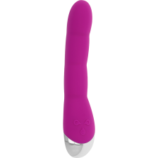 OHMAMA - 6 MODES AND 6 SPEEDS VIBRATOR - PURPLE 21.5 CM