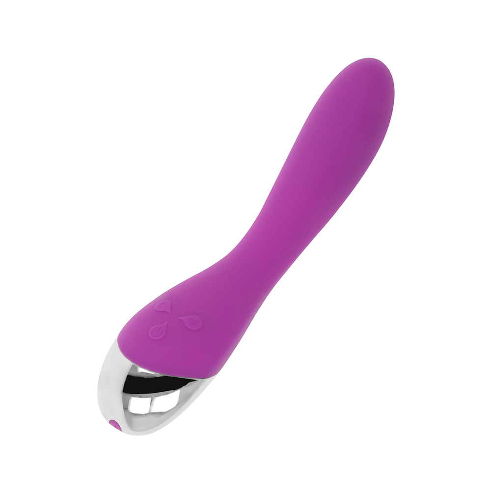 OHMAMA - 6 MODI UND 6 GESCHWINDIGKEITEN VIBRATOR LILA 20,5 CM