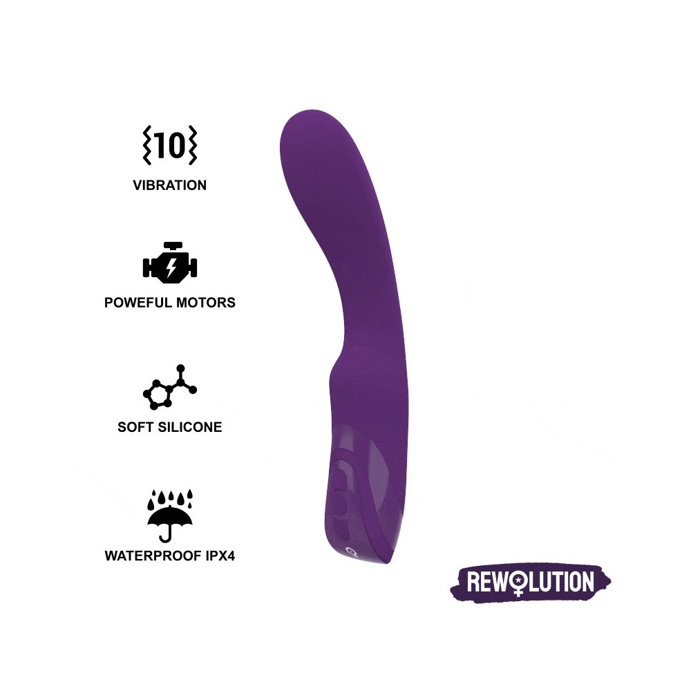 REWOLUTION - VIBRADOR FLEXÍVEL REWOCLASSY