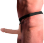 INTENSE - ARNÊS OCO COM DILDO DE SILICONE 16 X 3,5 CM