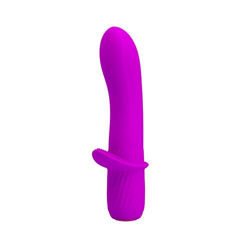 PRETTY LOVE - TROY PURPLE RECHARGEABLE VIBRATOR