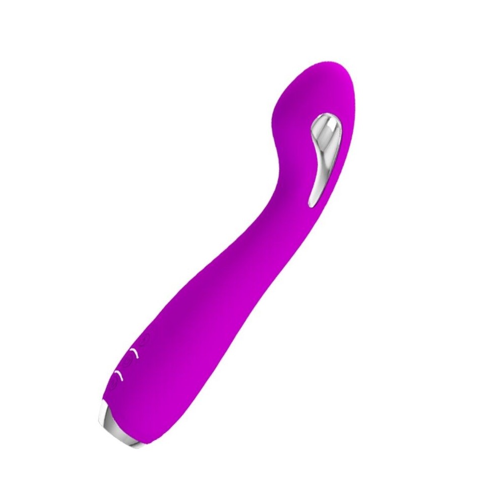 PRETTY LOVE - HECTOR RECHARGEABLE ELECTROSHOCK VIBRATOR WATERPROOF PURPLE