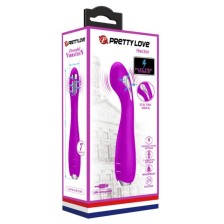 PRETTY LOVE - VIBRADOR DE ELETROCHOQUE RECARREGVEL HECTOR - ROXO IMPERMEVEL