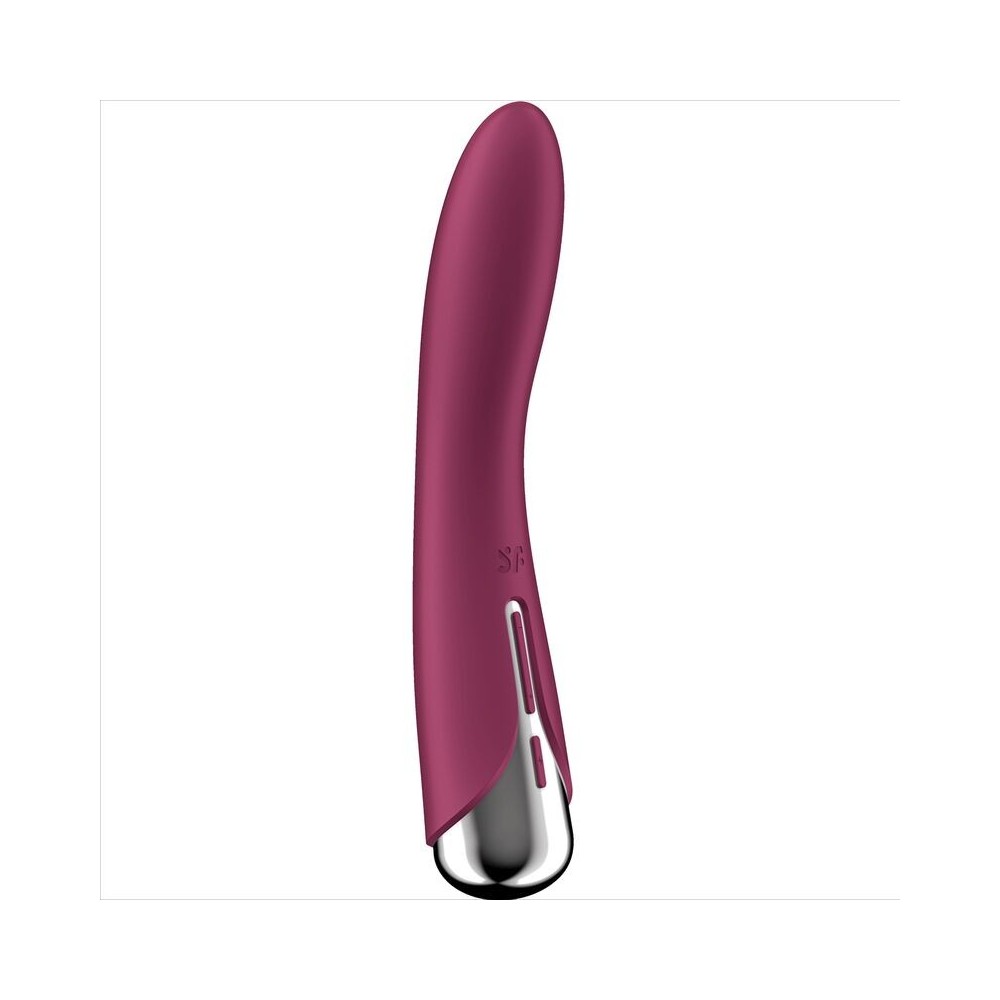 SATISFYER - SPINNING VIBE 1 VIBRATEUR ROTATEUR G-SPOT ROUGE