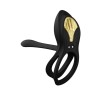 ZALO - ANELLO PER COPPIE VIBRANTI BAYEK NERO