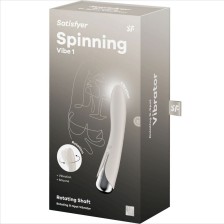 SATISFYER - SPINNING VIBE 1 G-SPOT BEIGE ROTATOR VIBRATOR