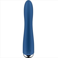 SATISFYER - VIBRATEUR ROTATEUR BLEU SPINNING VIBE 1 G-SPOT