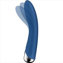 SATISFYER - VIBRATEUR ROTATEUR BLEU SPINNING VIBE 1 G-SPOT