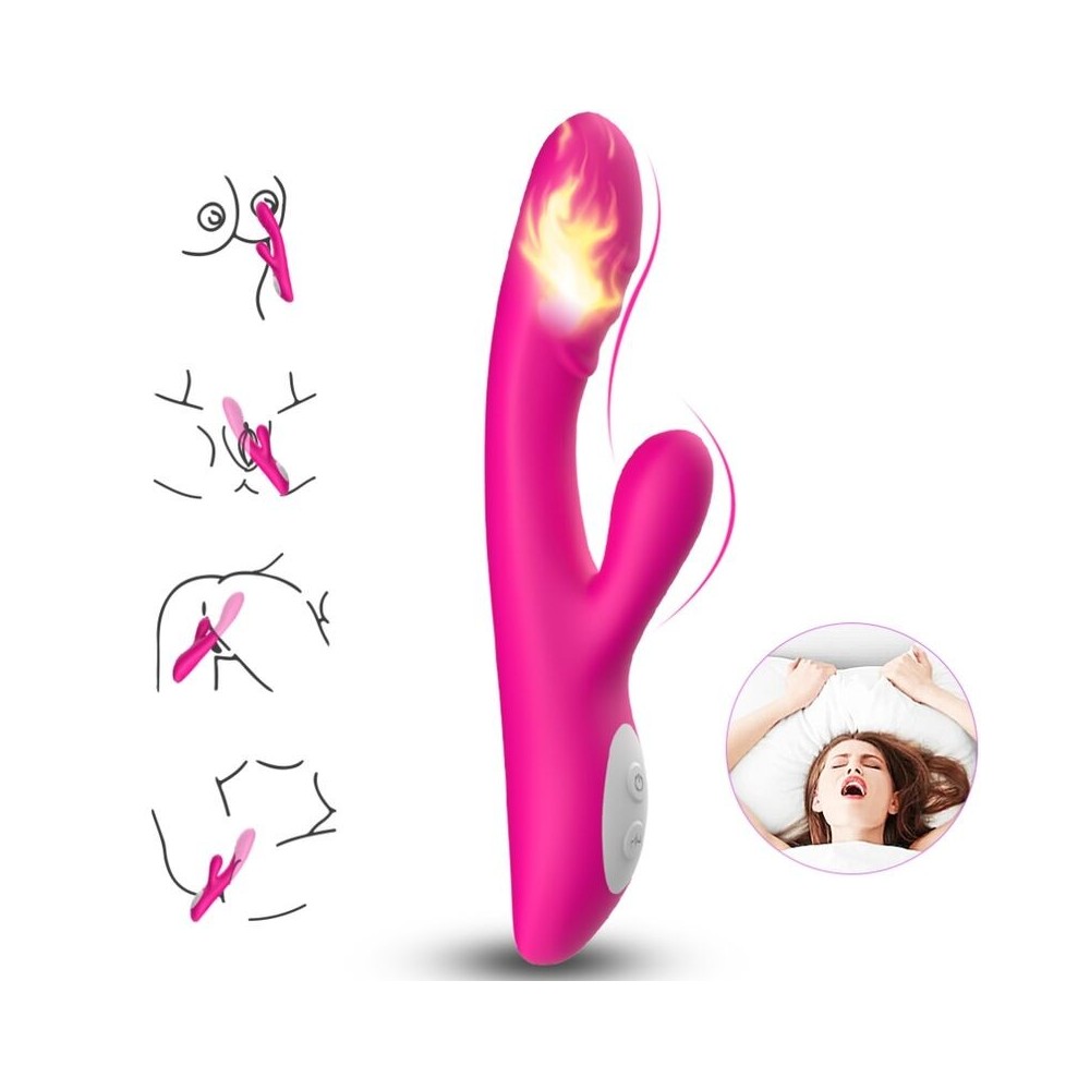 ARMONY - VIBRADOR SPARK EFEITO CALOR FÚCSIA