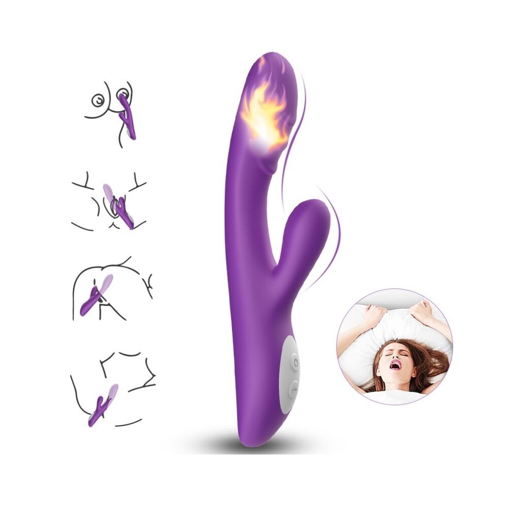 ARMONY - VIBRADOR SPARK EFEITO CALOR ROXO