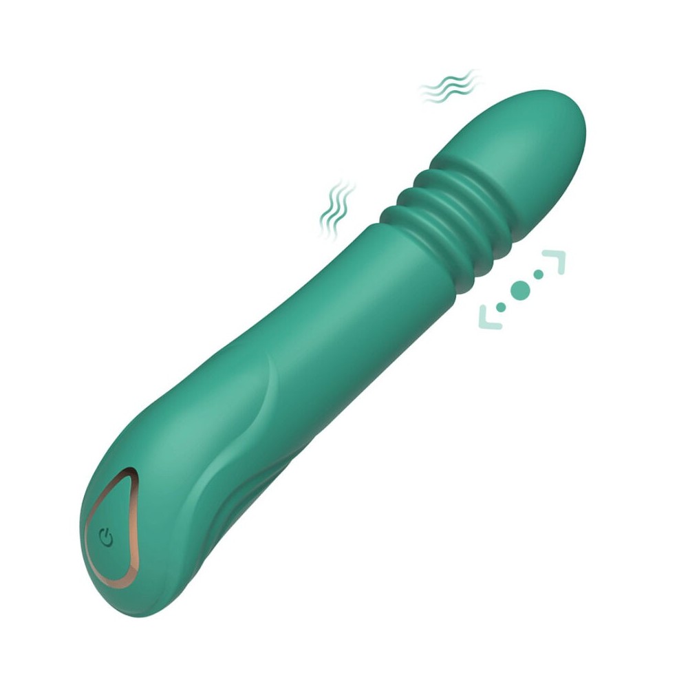 ARMONY - VIBRADOR E IMPULSO DE PONTO G VERDE