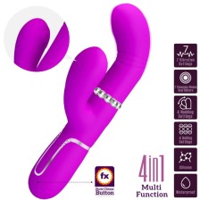 PRETTY LOVE - VIBRADOR MULTIFUNÇÃO G-SPOT FÚCSIA