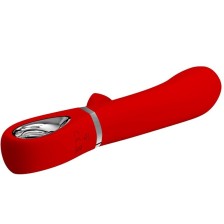 PRETTY LOVE - VIBRATEUR MULTIFONCTION G-SPOT THOMAS ROUGE