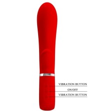 PRETTY LOVE - VIBRATEUR MULTIFONCTION G-SPOT THOMAS ROUGE